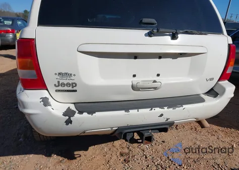 2001 Jeep Grand Cherokee Limited from USA, damaged, VIN 1J4GW58N81C611074